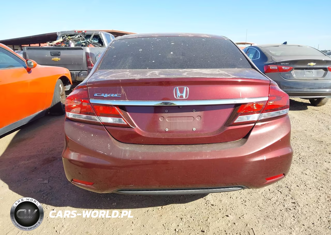 2013 Honda Civic Lx VIN:2HGFB2F57DH510805 - 16