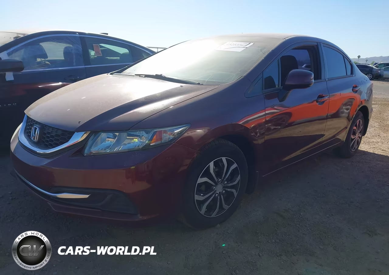 2013 Honda Civic Lx VIN:2HGFB2F57DH510805 - 2