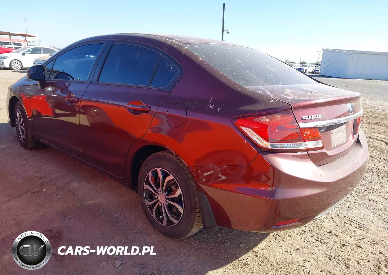 2013 Honda Civic Lx VIN:2HGFB2F57DH510805 - 3
