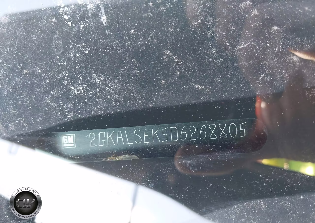 2013 GMC Terrain Sle-2 VIN:2GKALSEK5D6268805 - 9