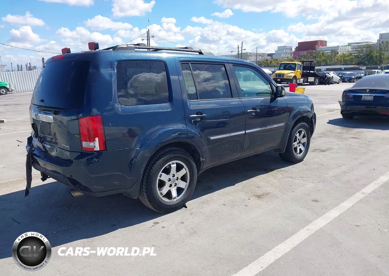 2009 Honda Pilot Touring VIN:5FNYF38979B004924 - 4