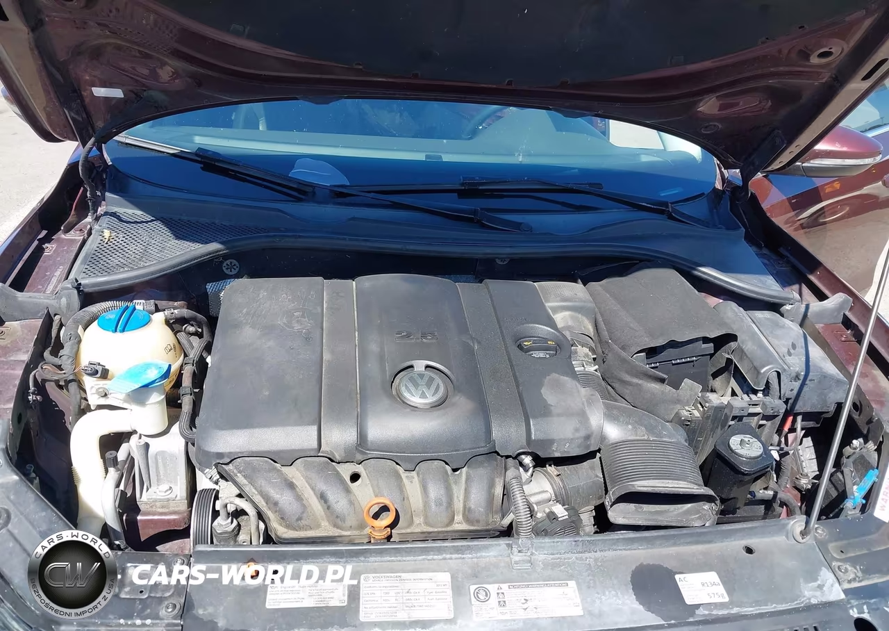 2012 Volkswagen Passat 2.5L Se VIN:1VWBP7A32CC029022 - 10