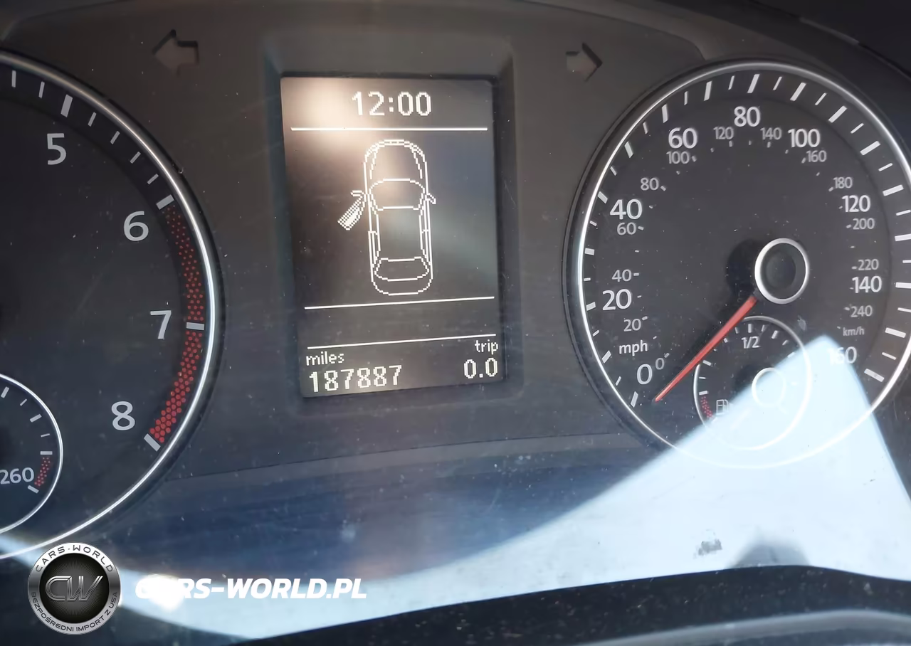 2012 Volkswagen Passat 2.5L Se VIN:1VWBP7A32CC029022 - 7
