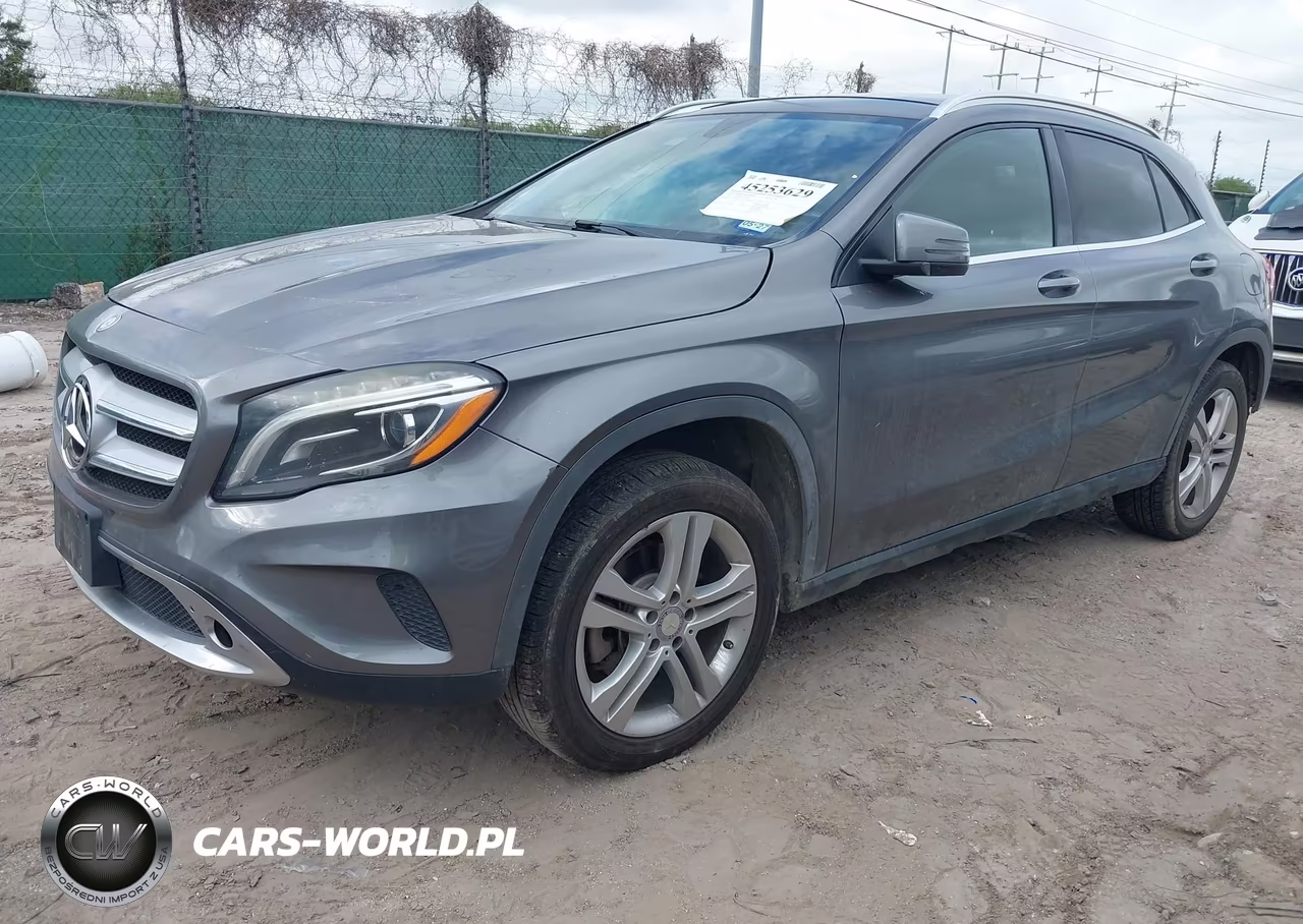 2015 Mercedes-Benz Gla 250 VIN:WDCTG4EB5FJ139743 - 2