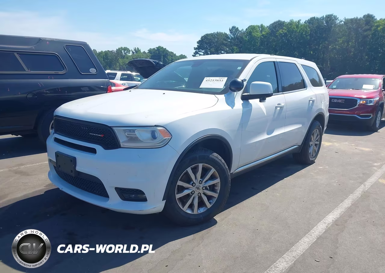 2020 Dodge Durango Pursuit Awd VIN:1C4RDJFG4LC431837 - 2