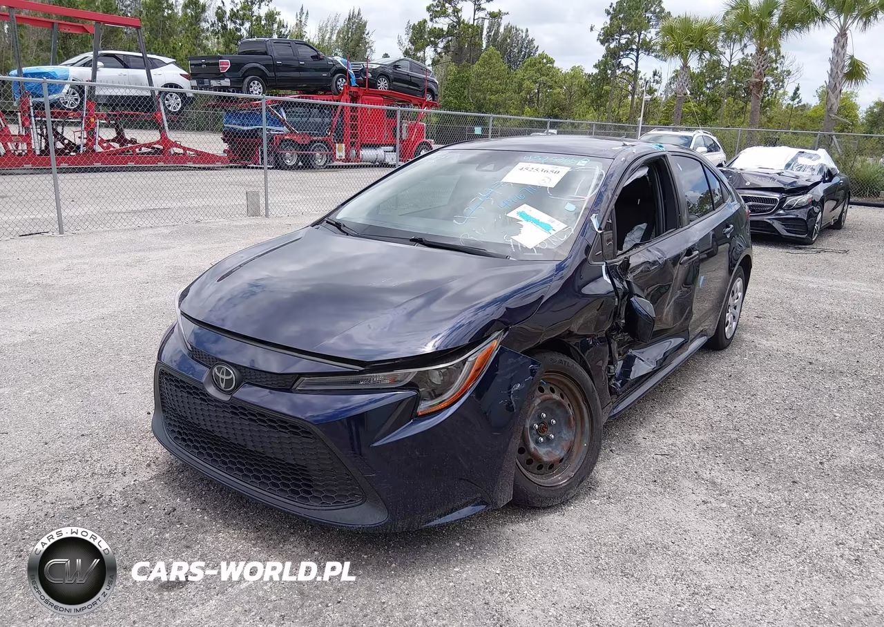 2022 Toyota Corolla Le VIN:JTDEPMAE3NJ193247 - 2