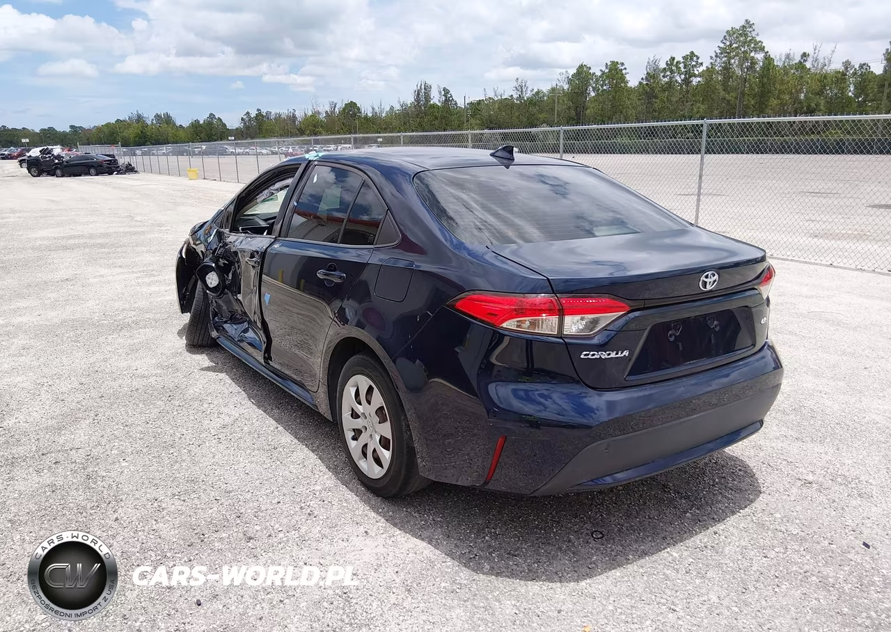 2022 Toyota Corolla Le VIN:JTDEPMAE3NJ193247 - 3