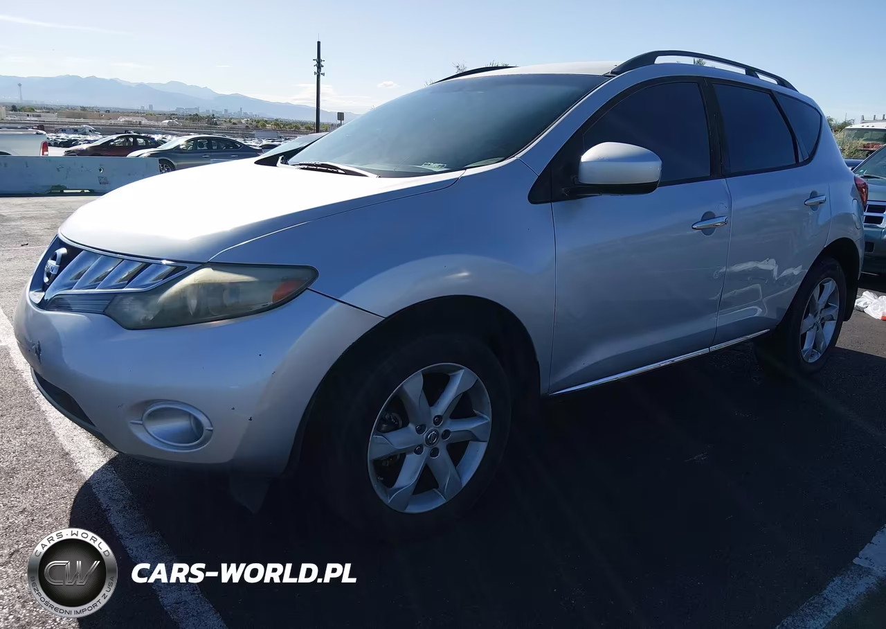 2009 Nissan Murano Sl VIN:JN8AZ18U29W100137 - 2