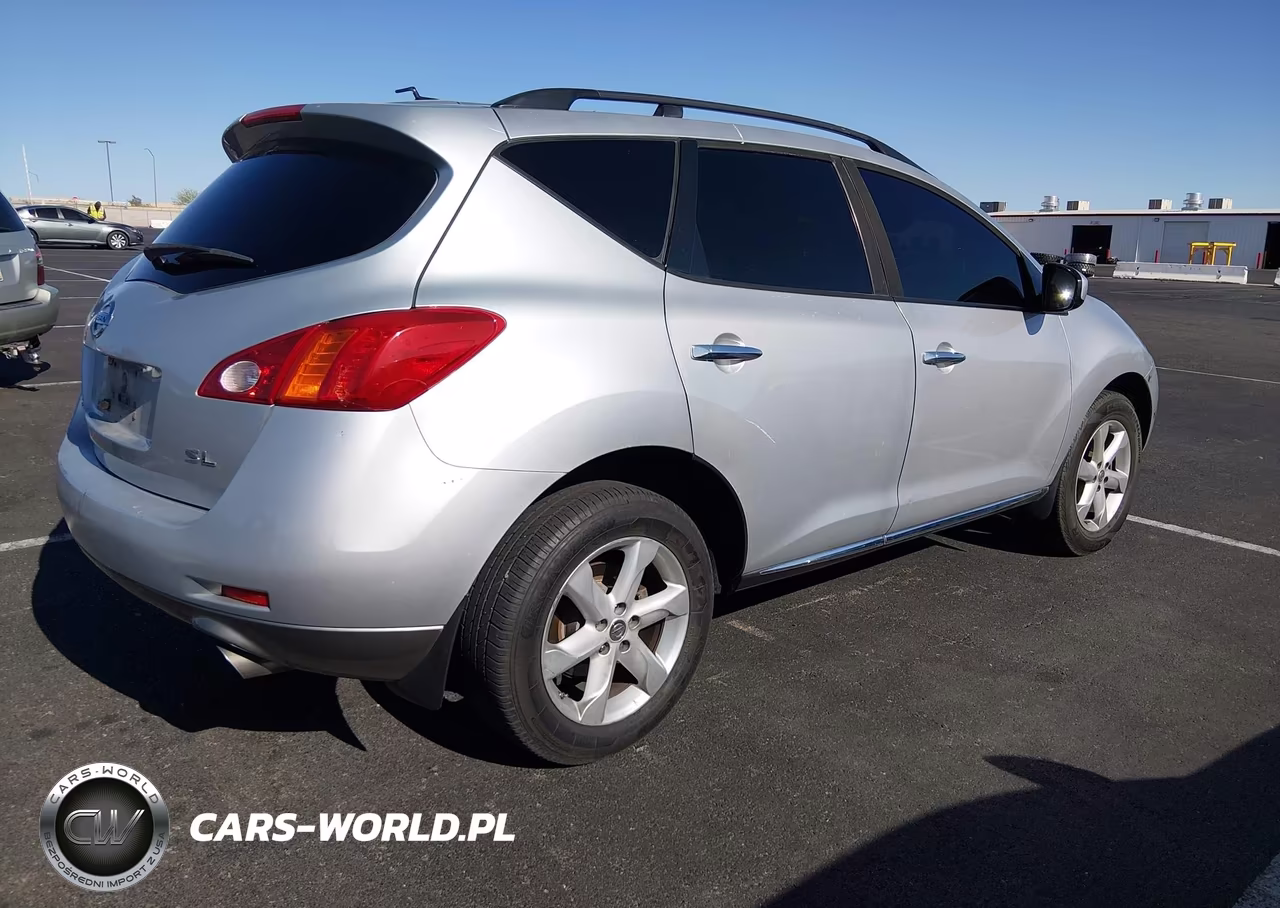 2009 Nissan Murano Sl VIN:JN8AZ18U29W100137 - 4