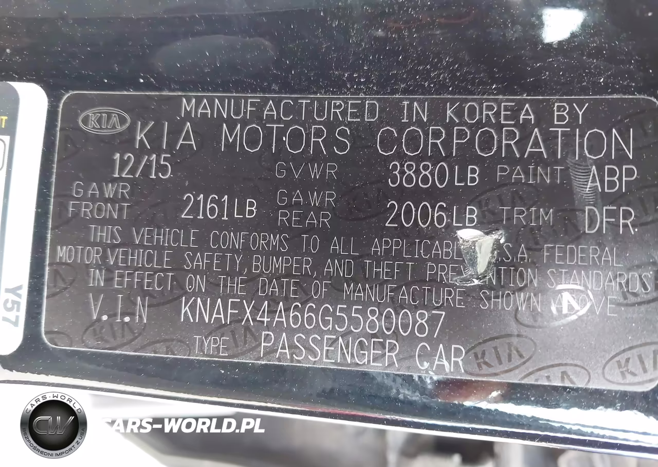 2016 Kia Forte Lx VIN:KNAFX4A66G5580087 - 9