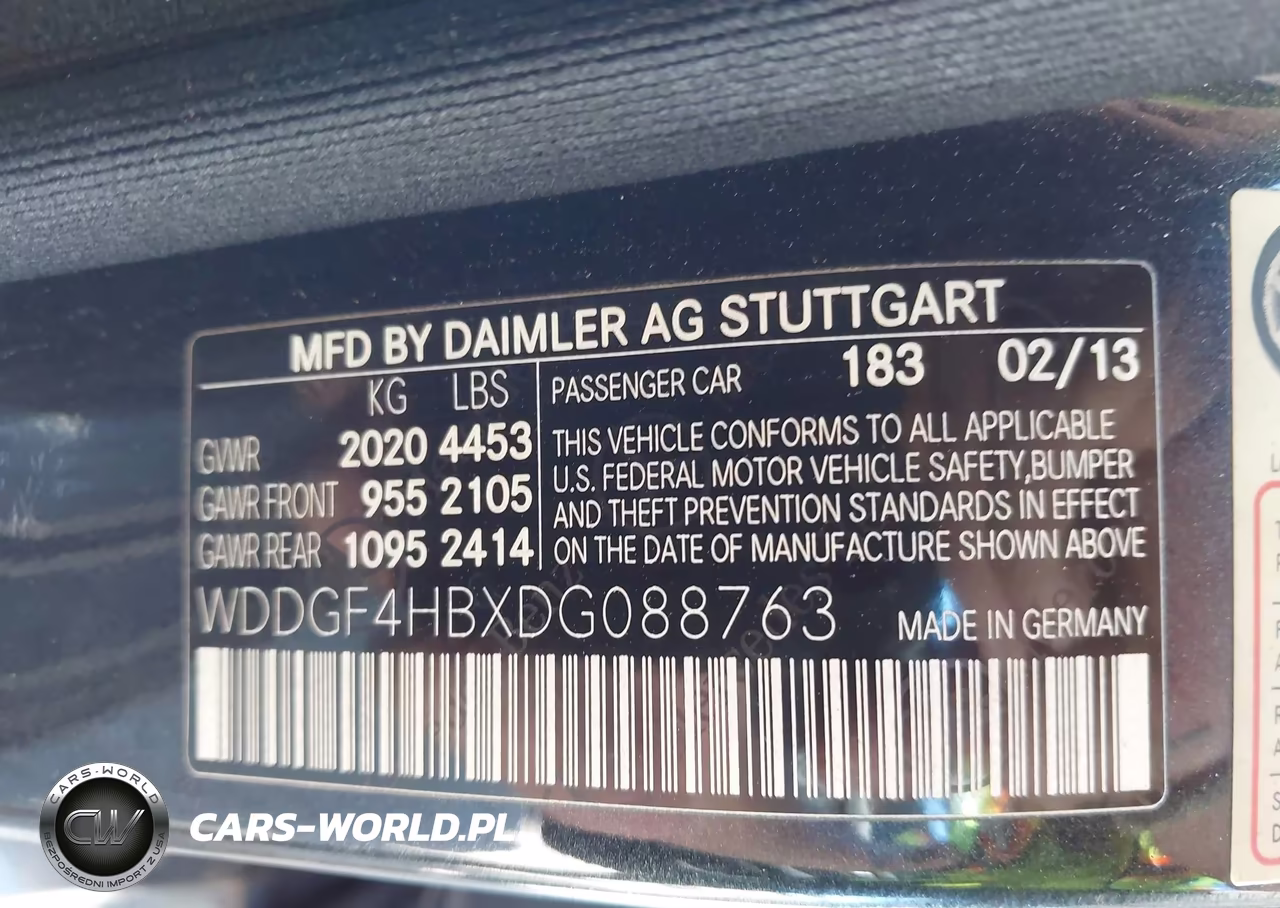 2013 Mercedes-Benz C 250 Sport VIN:WDDGF4HBXDG088763 - 9