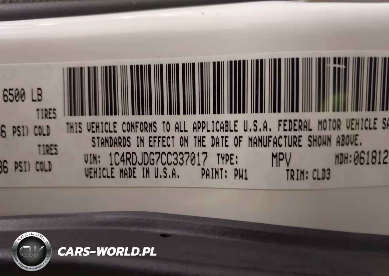 2012 Dodge Durango Crew VIN:1C4RDJDG7CC337017 - 9