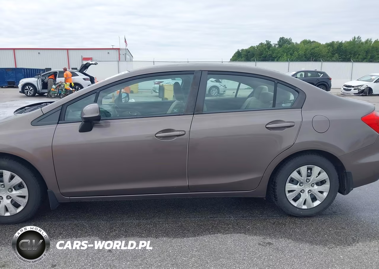 2012 Honda Civic Lx VIN:2HGFB2F59CH559387 - 14