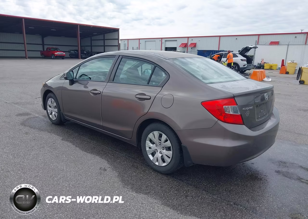 2012 Honda Civic Lx VIN:2HGFB2F59CH559387 - 3