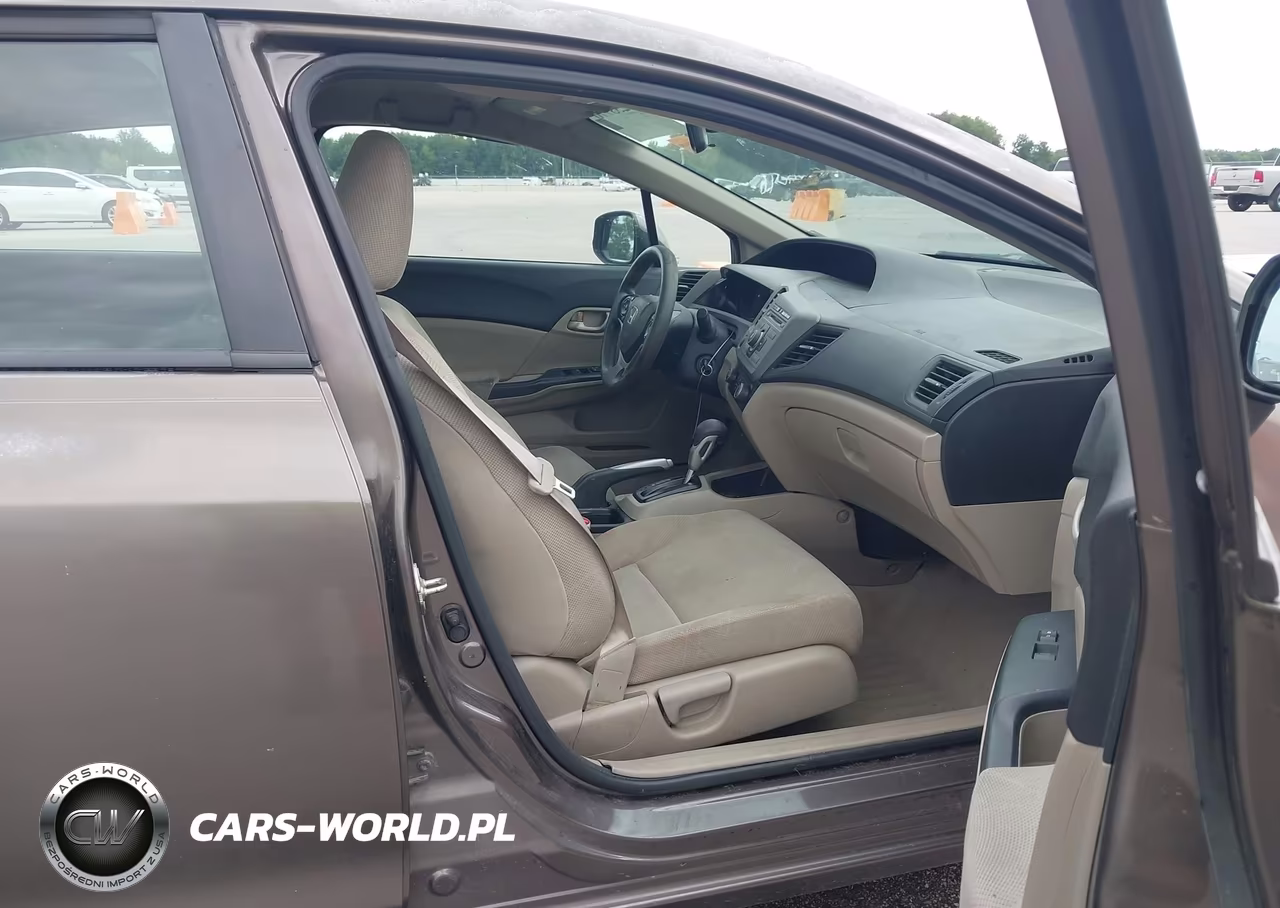 2012 Honda Civic Lx VIN:2HGFB2F59CH559387 - 5