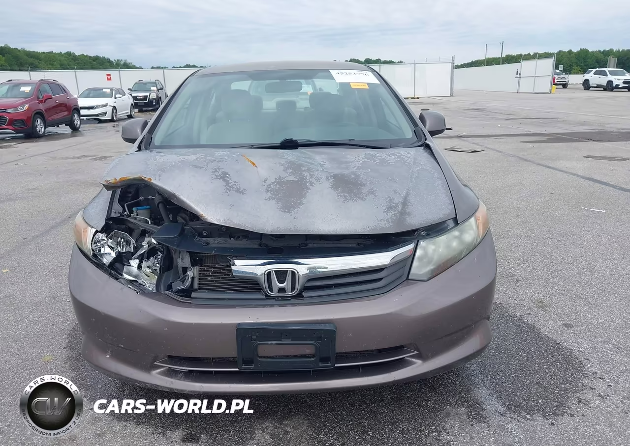 2012 Honda Civic Lx VIN:2HGFB2F59CH559387 - 6
