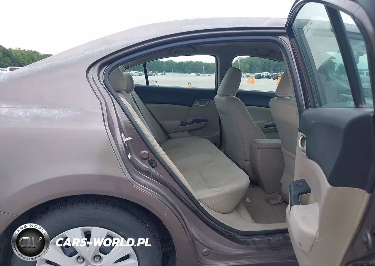 2012 Honda Civic Lx VIN:2HGFB2F59CH559387 - 8