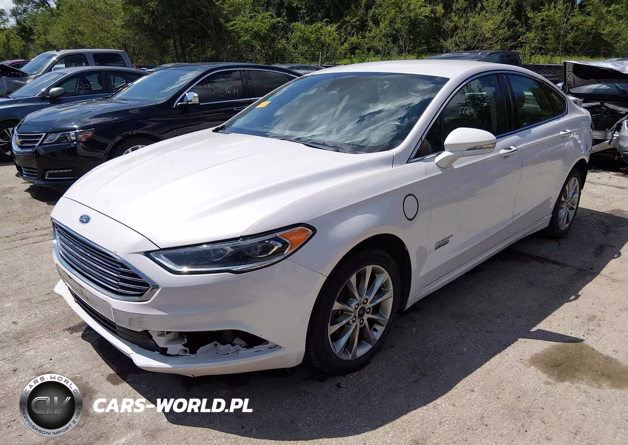 2017 Ford Fusion Energi Titanium VIN:3FA6P0SU7HR306829 - 2