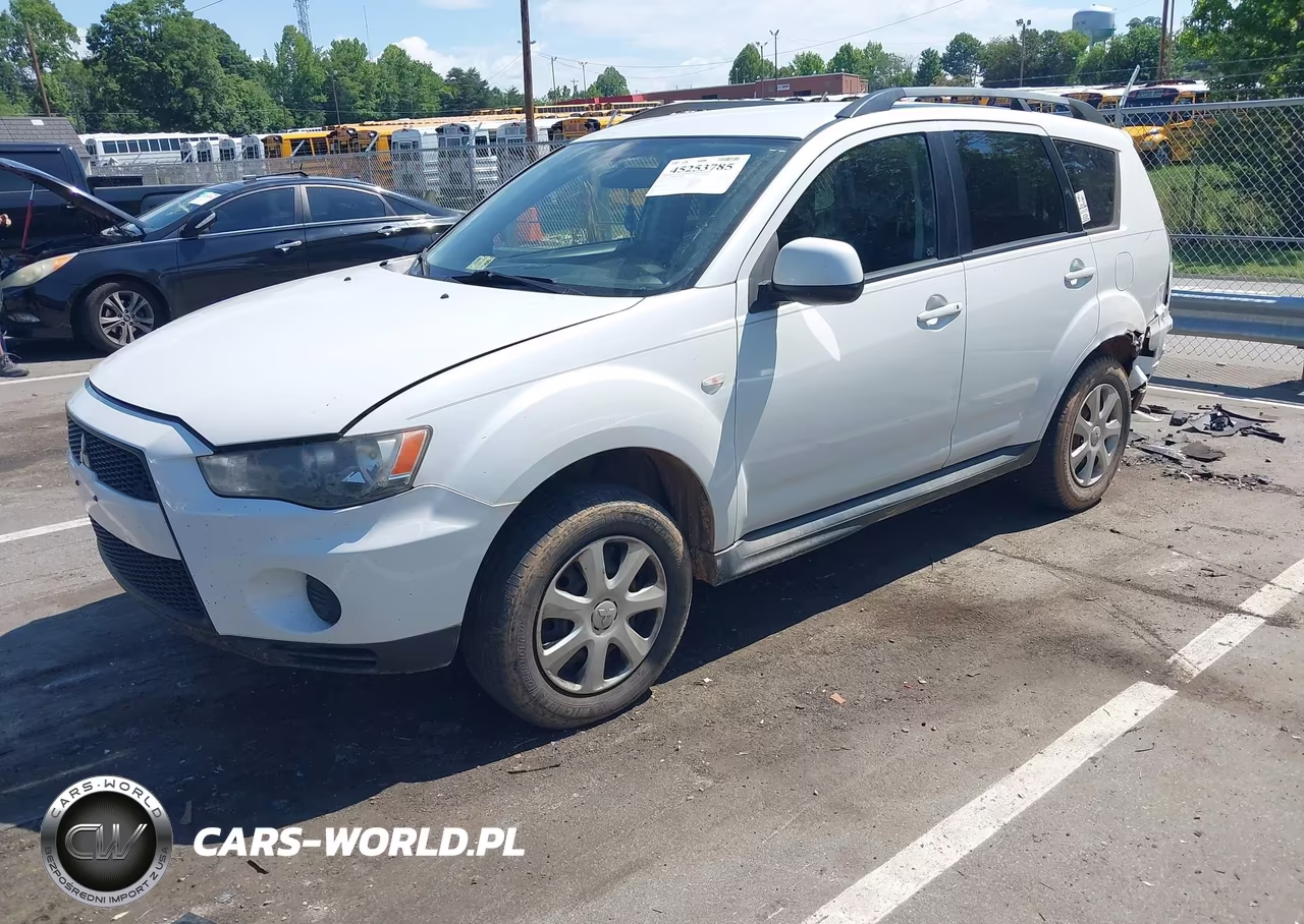 2012 Mitsubishi Outlander Es VIN:JA4AS2AW8CU002776 - 2