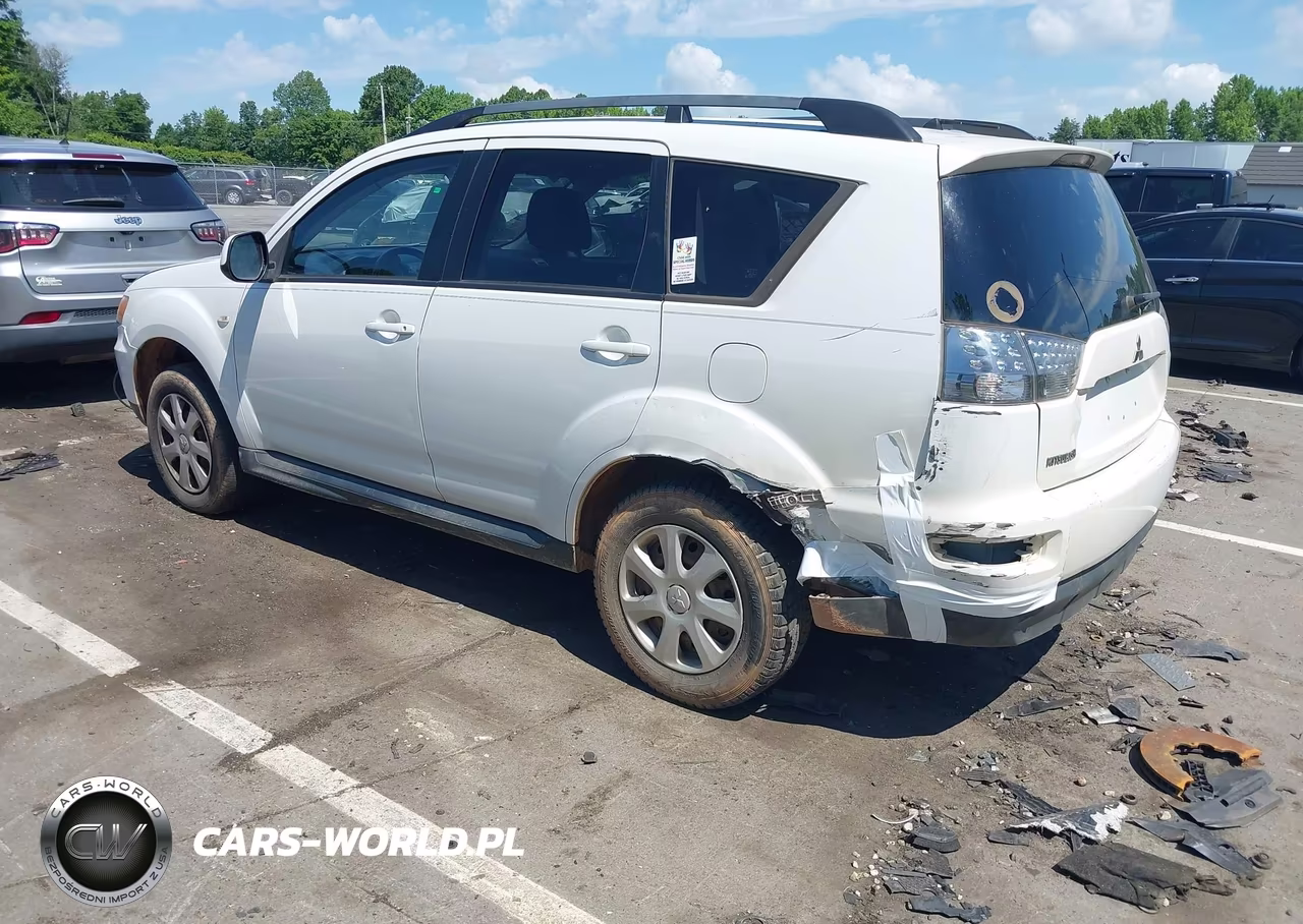 2012 Mitsubishi Outlander Es VIN:JA4AS2AW8CU002776 - 3