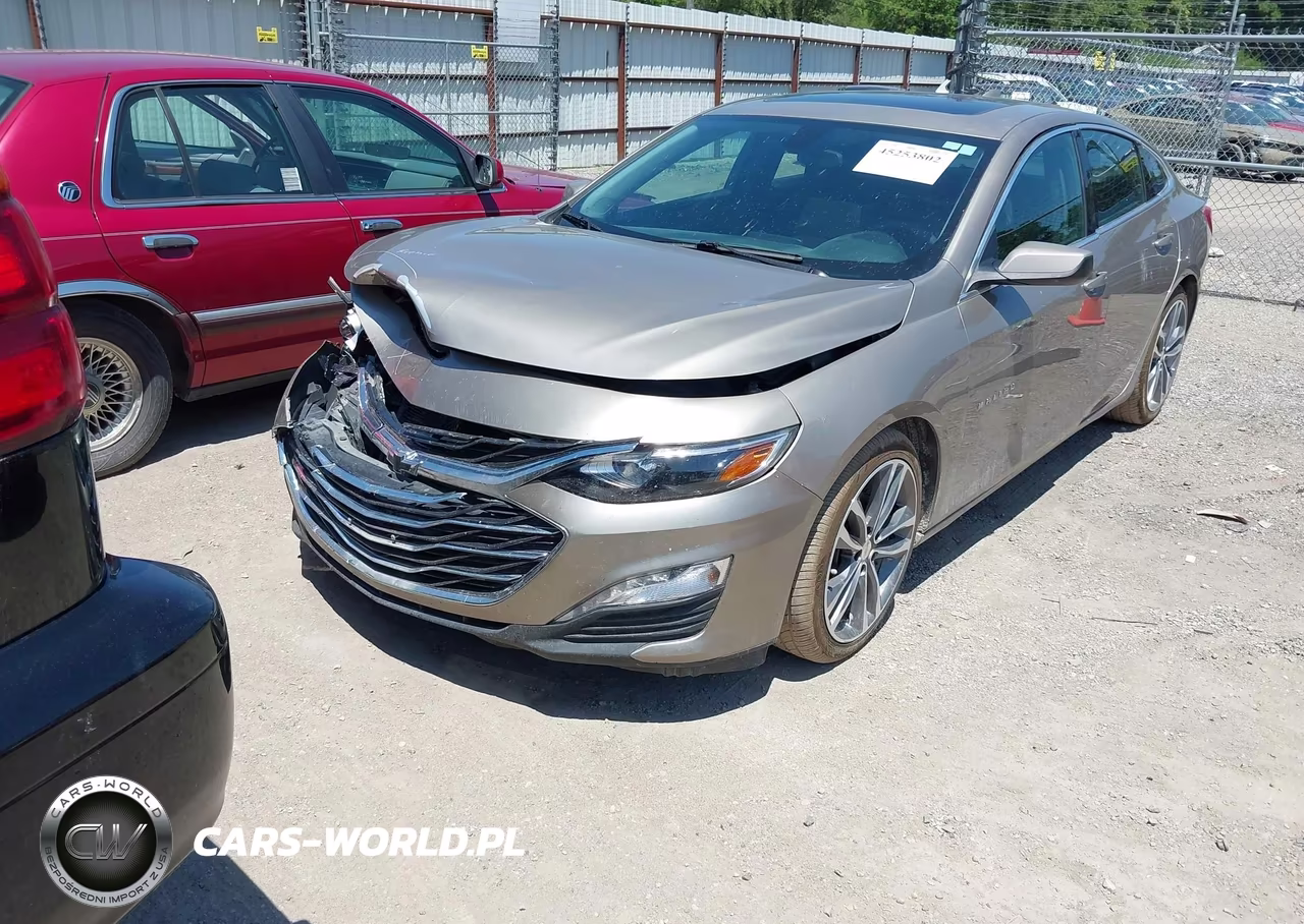 2022 Chevrolet Malibu Fwd Lt VIN:1G1ZD5ST6NF169582 - 2
