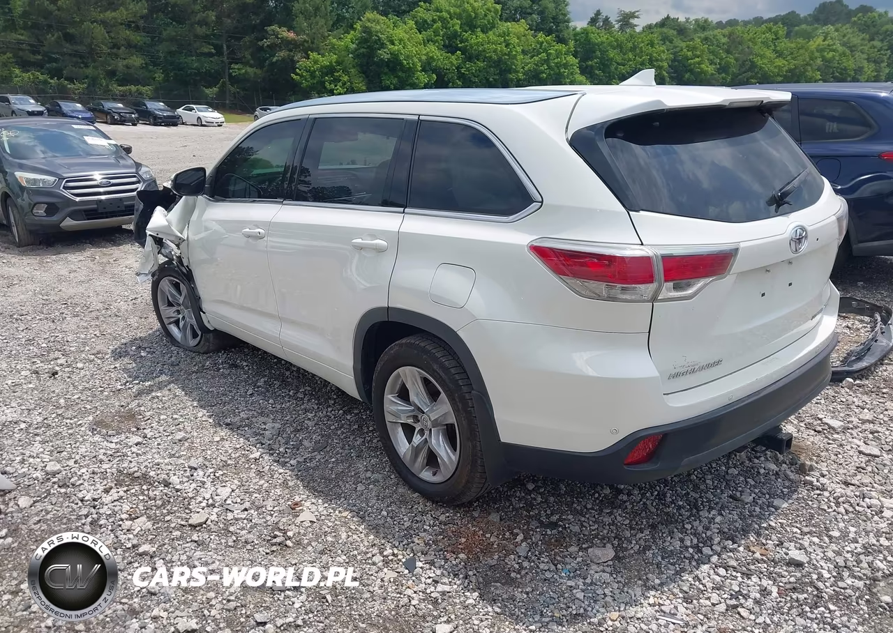 2014 Toyota Highlander Limited Platinum V6 VIN:5TDDKRFH5ES015451 - 3
