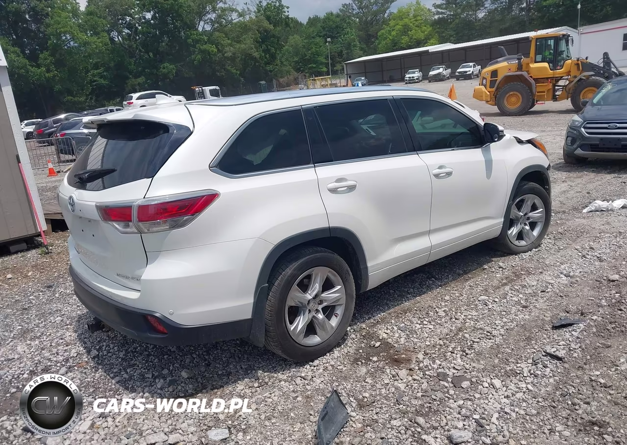 2014 Toyota Highlander Limited Platinum V6 VIN:5TDDKRFH5ES015451 - 4