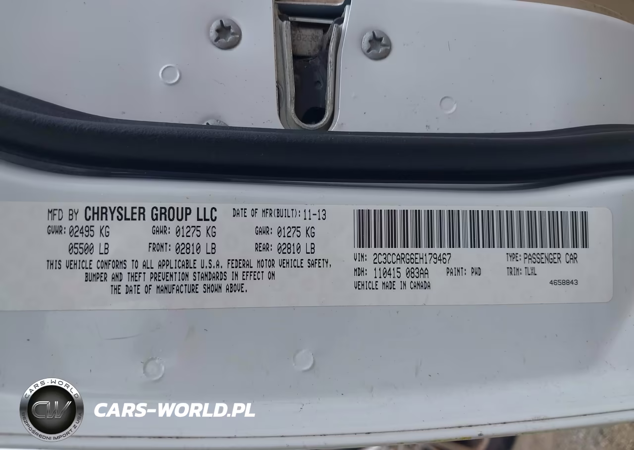 2014 Chrysler 300 VIN:2C3CCARG6EH179467 - 9