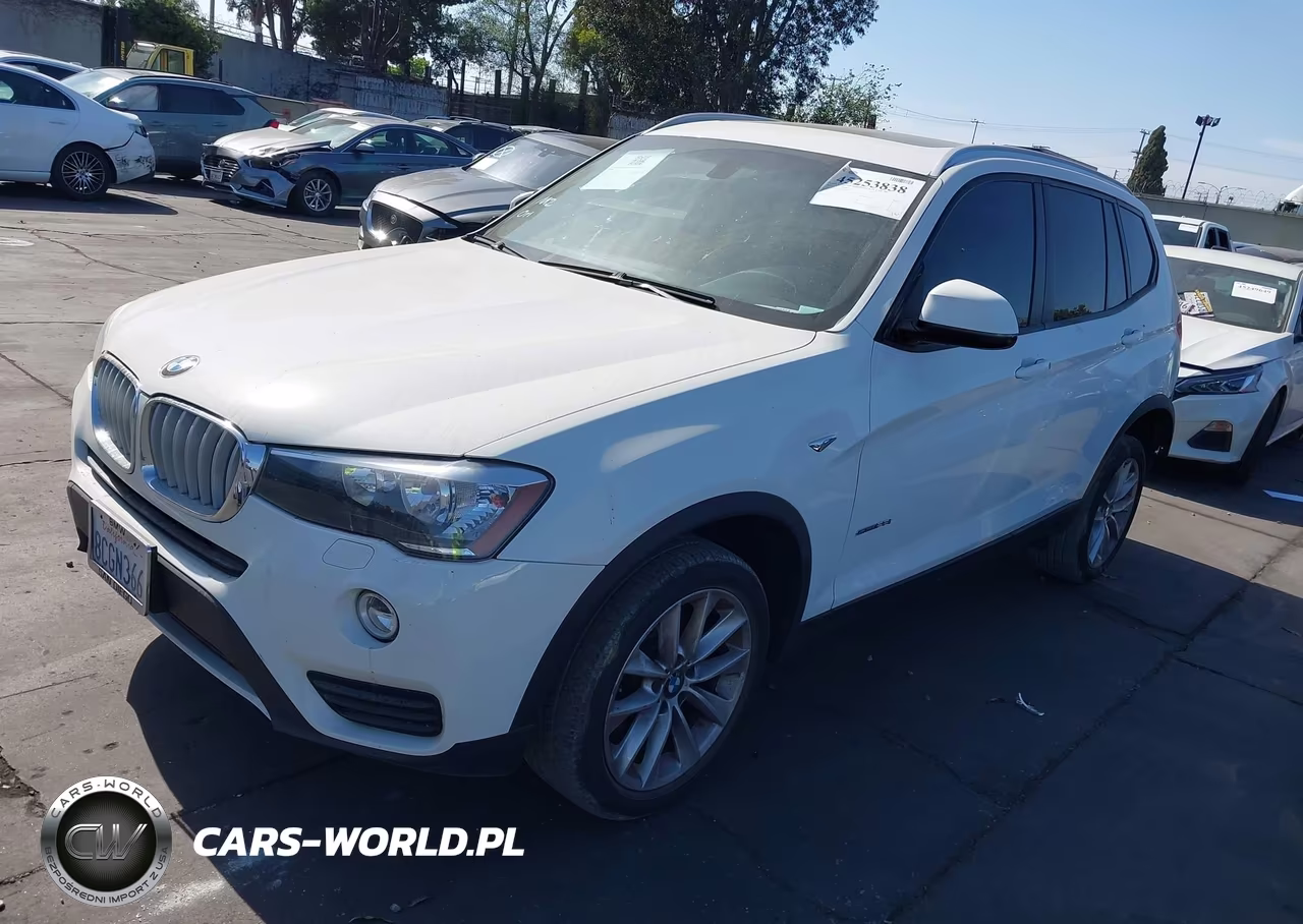 2017 BMW X3 Sdrive28I VIN:5UXWZ7C39H0X43040 - 2