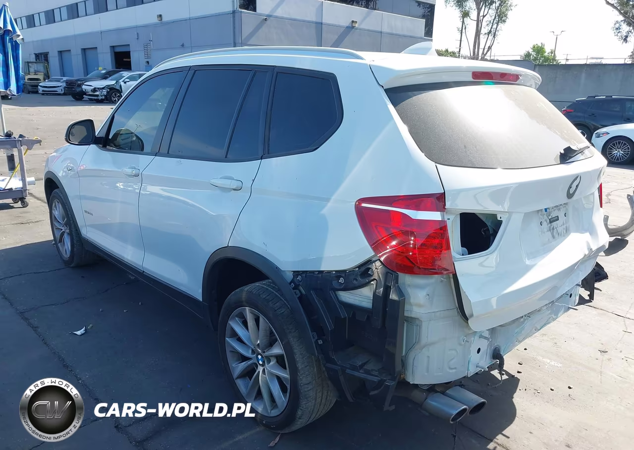 2017 BMW X3 Sdrive28I VIN:5UXWZ7C39H0X43040 - 3
