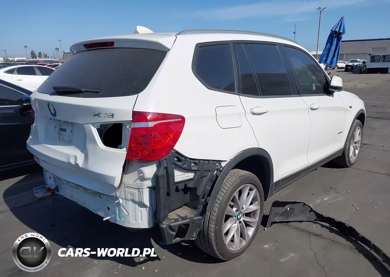 2017 BMW X3 Sdrive28I VIN:5UXWZ7C39H0X43040 - 4