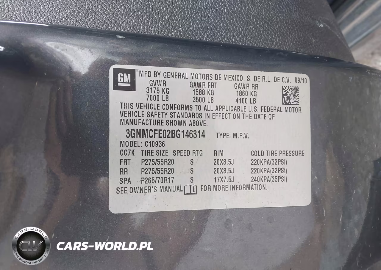 2011 Chevrolet Avalanche 1500 Lt1 VIN:3GNMCFE02BG146314 - 9