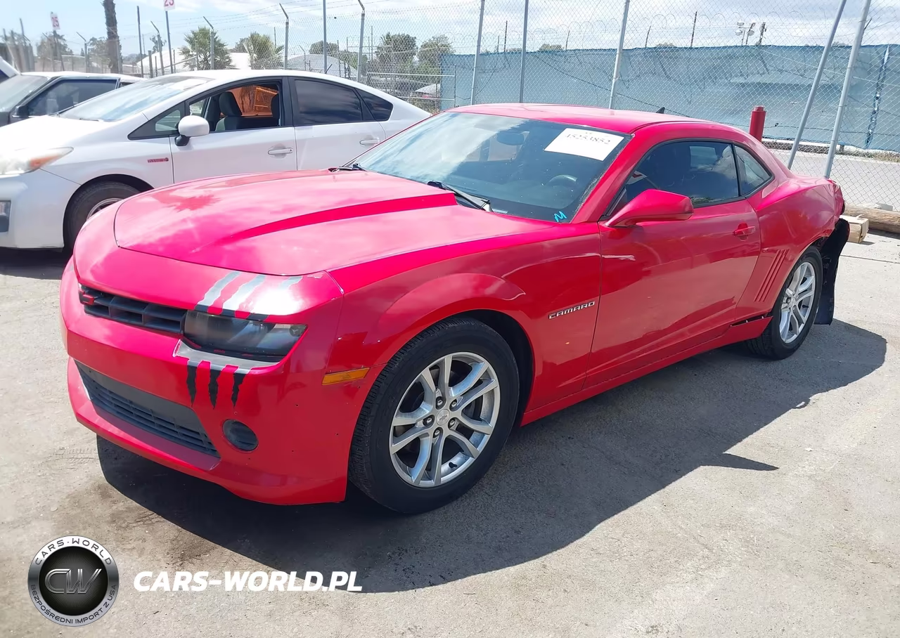 2014 Chevrolet Camaro 2Ls VIN:2G1FA1E34E9301781 - 2