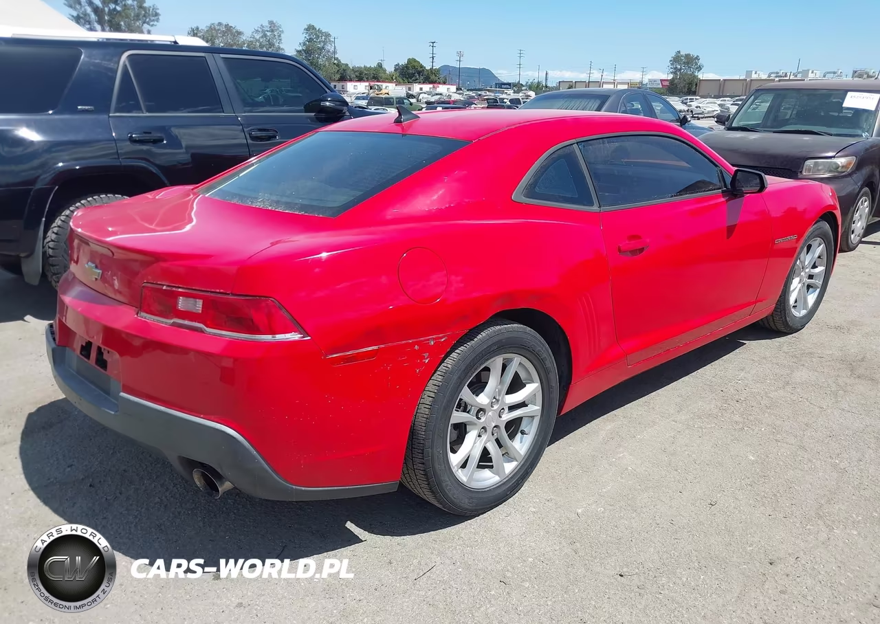 2014 Chevrolet Camaro 2Ls VIN:2G1FA1E34E9301781 - 4