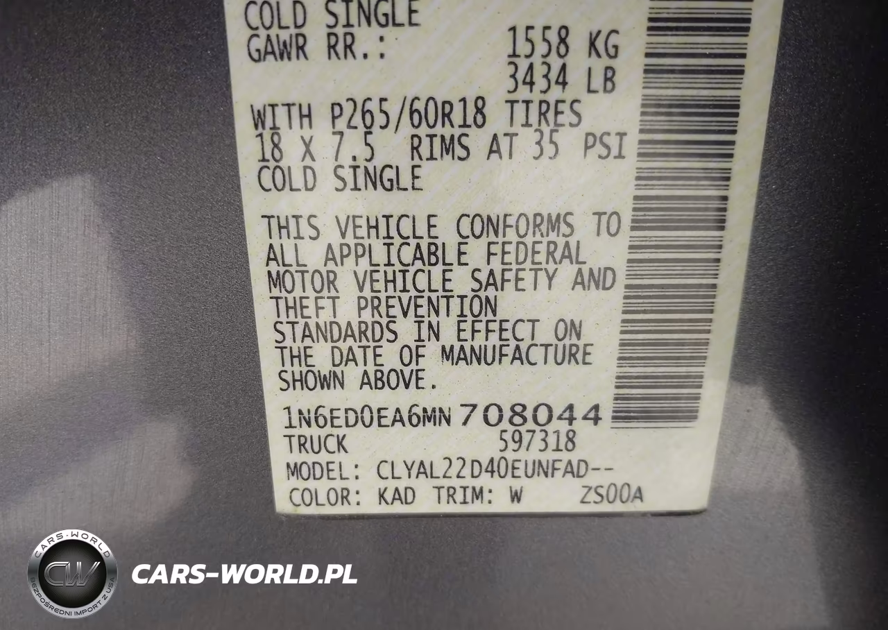 2021 Nissan Frontier Sv 4X2 VIN:1N6ED0EA6MN708044 - 9