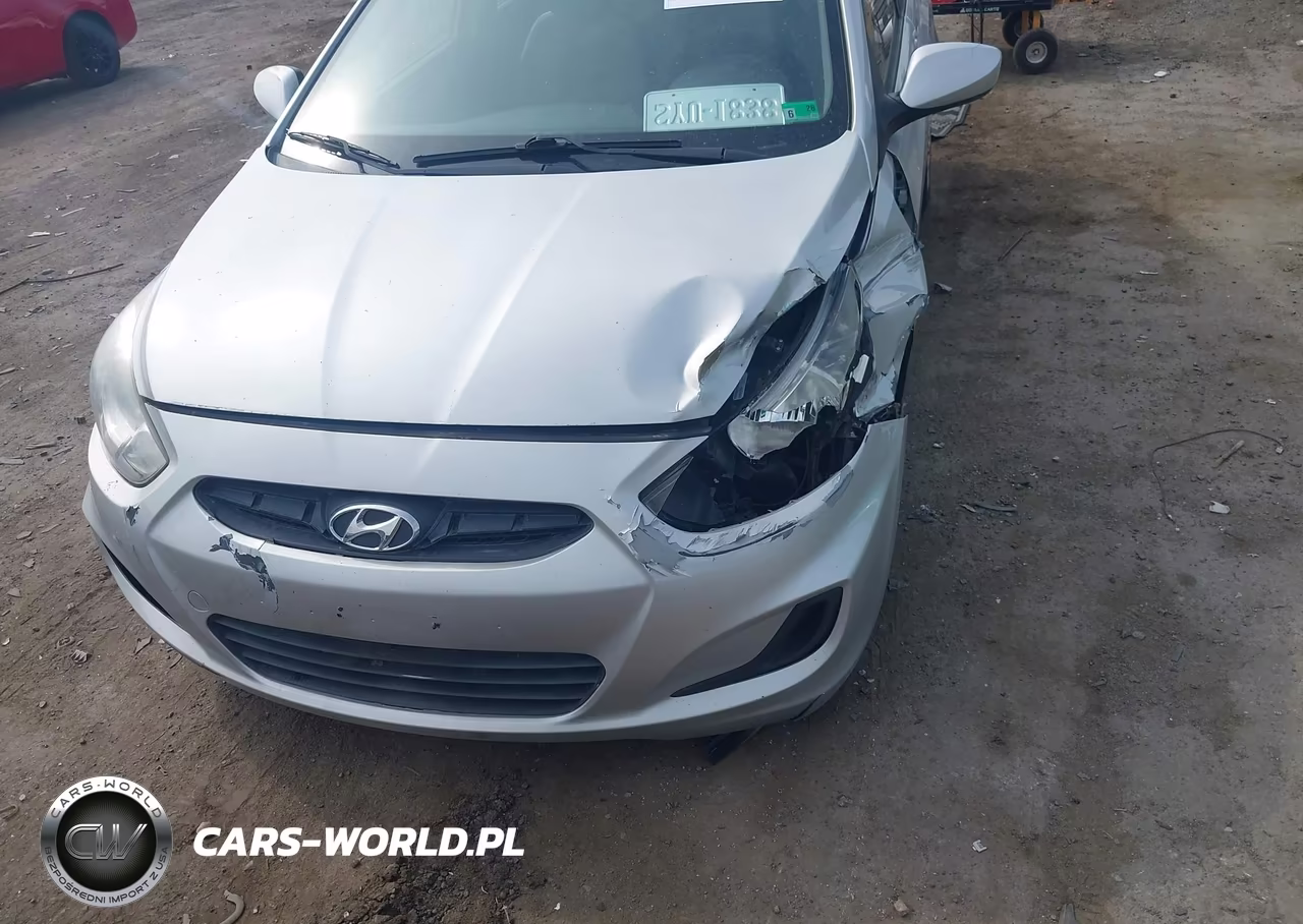 2013 Hyundai Accent Gls VIN:KMHCT4AE3DU341375 - 6