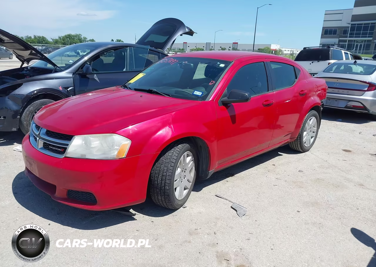 2014 Dodge Avenger Se VIN:1C3CDZAB6EN201602 - 2