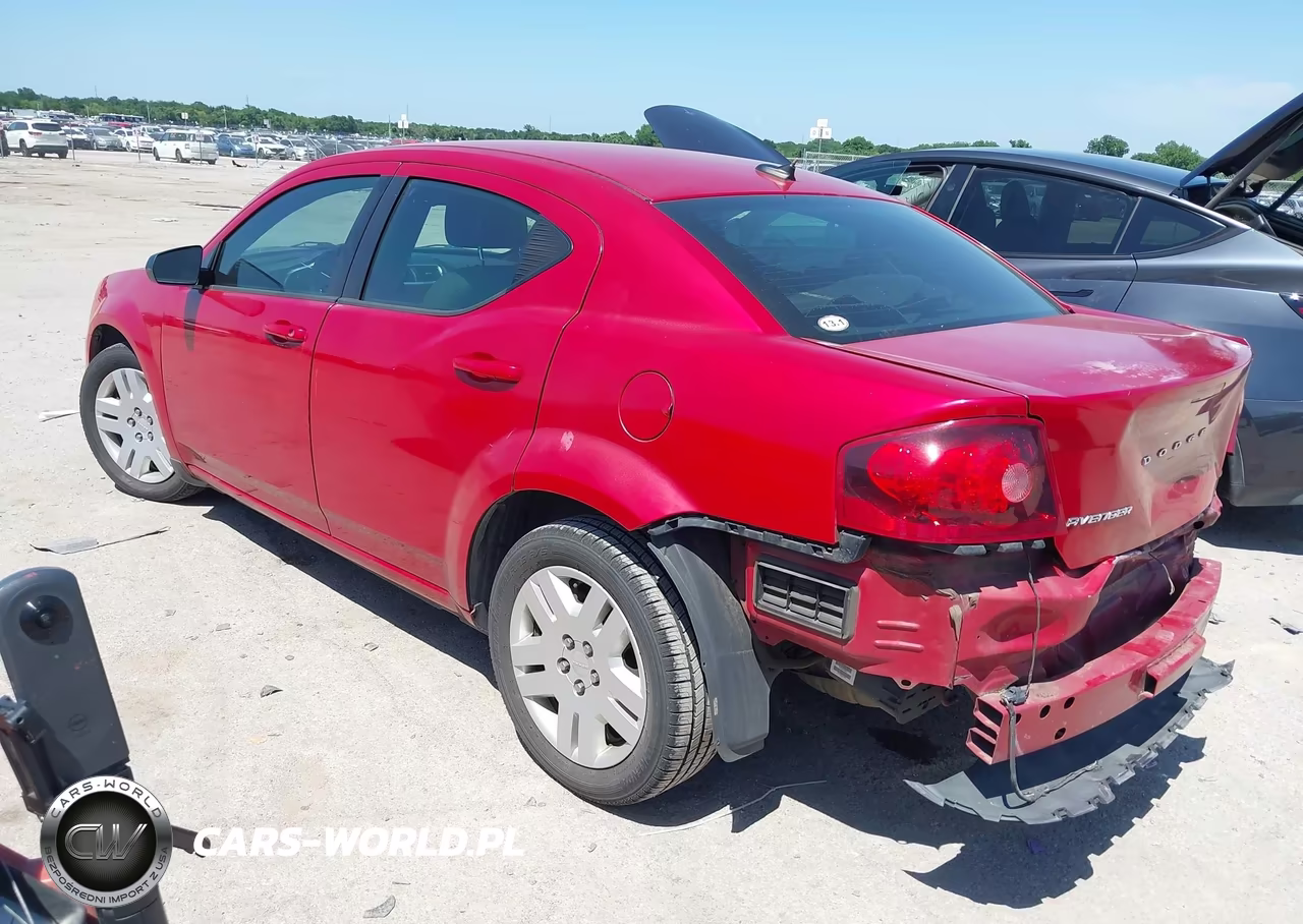 2014 Dodge Avenger Se VIN:1C3CDZAB6EN201602 - 3
