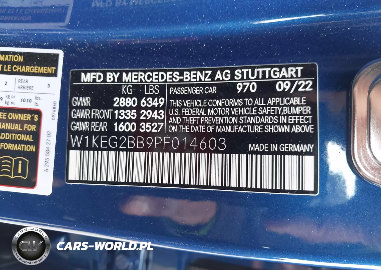 2023 Mercedes-Benz Eqe 350 VIN:W1KEG2BB9PF014603 - 9