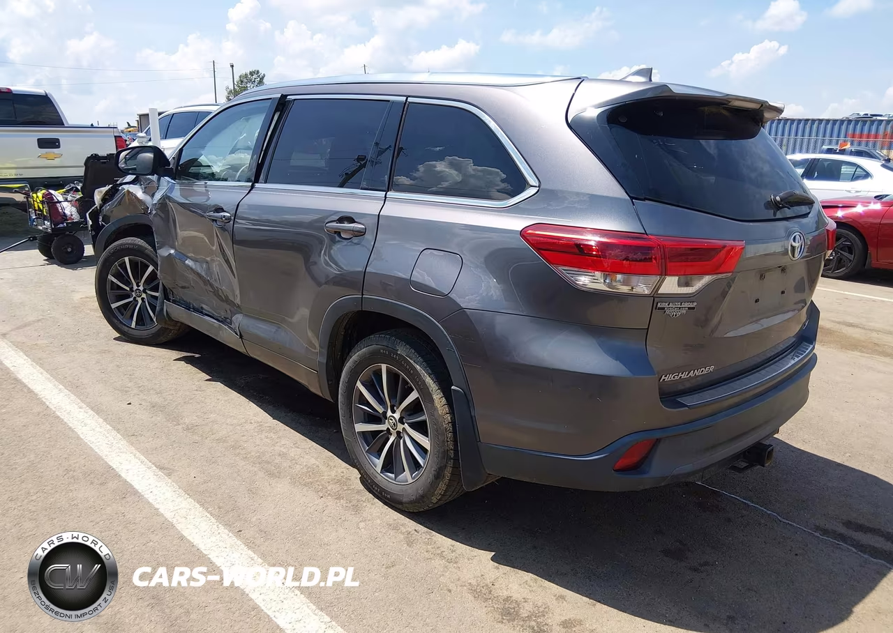 2017 Toyota Highlander Xle VIN:5TDKZRFH8HS216493 - 3