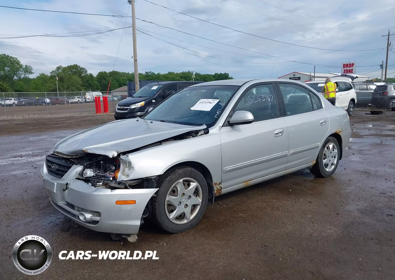 2006 Hyundai Elantra Gls-Limited VIN:KMHDN46D66U232068 - 2