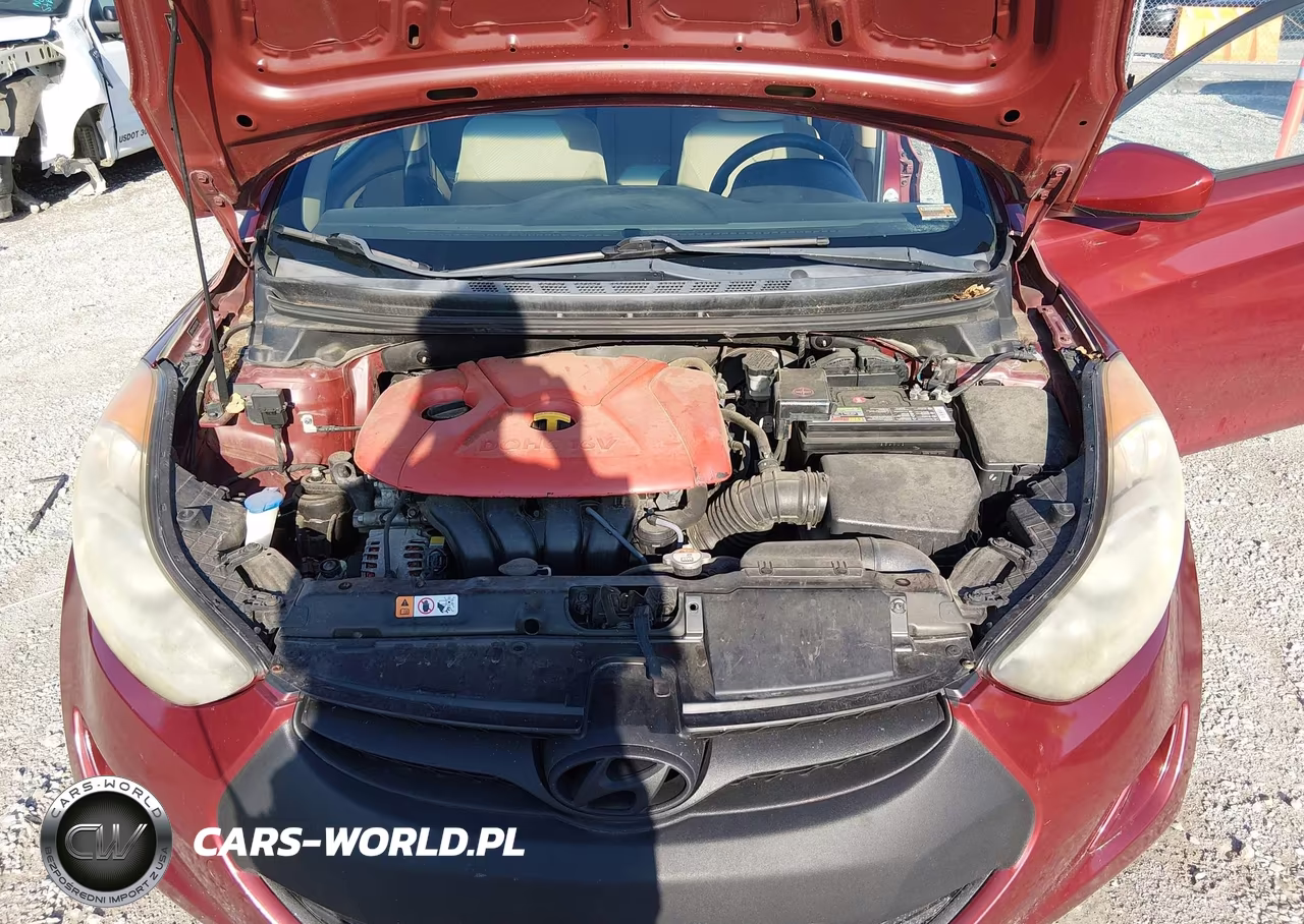 2013 Hyundai Elantra Gls VIN:5NPDH4AE0DH211218 - 10