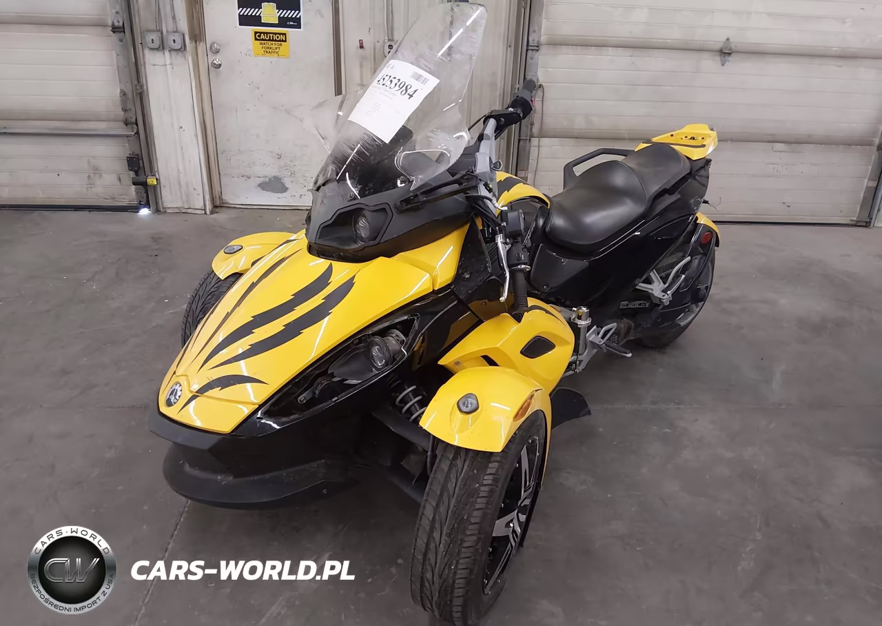 2009 Can-Am Spyder Roadster Rs VIN:2BXJAAA179V000604 - 2