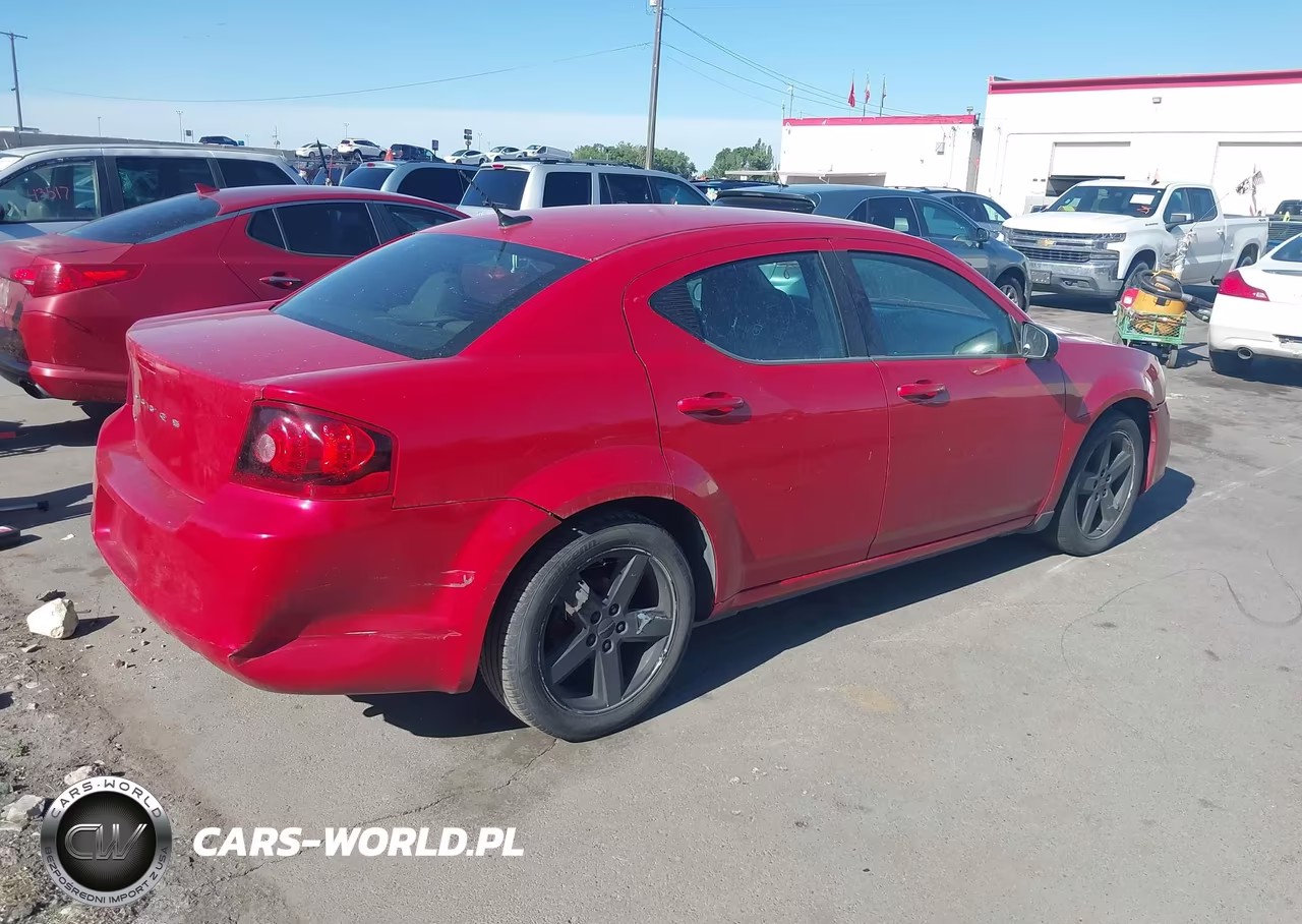 2013 Dodge Avenger Se VIN:1C3CDZAB3DN516954 - 4