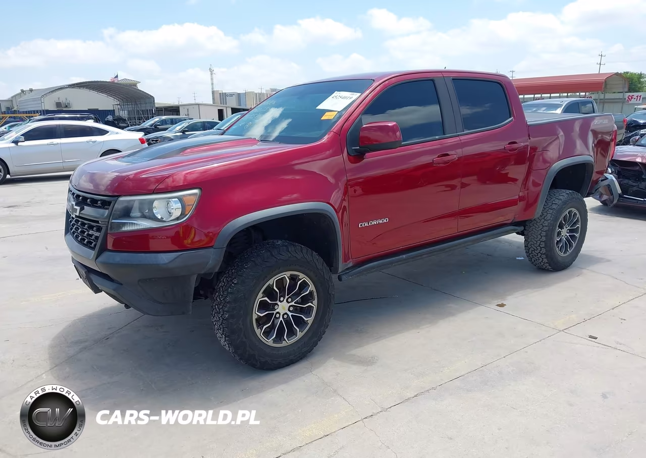2018 Chevrolet Colorado Zr2 VIN:1GCGTEEN7J1233957 - 2