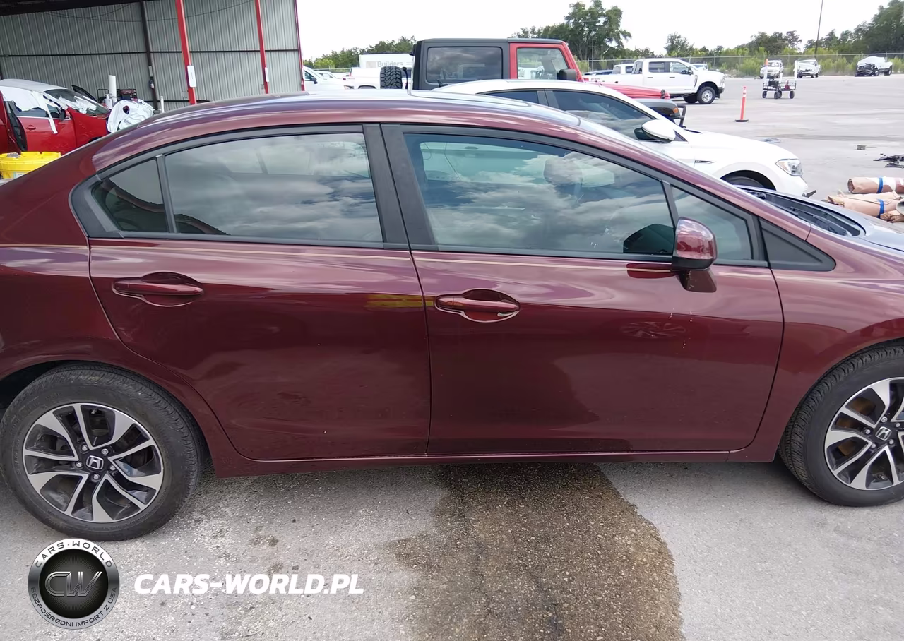 2013 Honda Civic Ex VIN:2HGFB2F86DH539335 - 14
