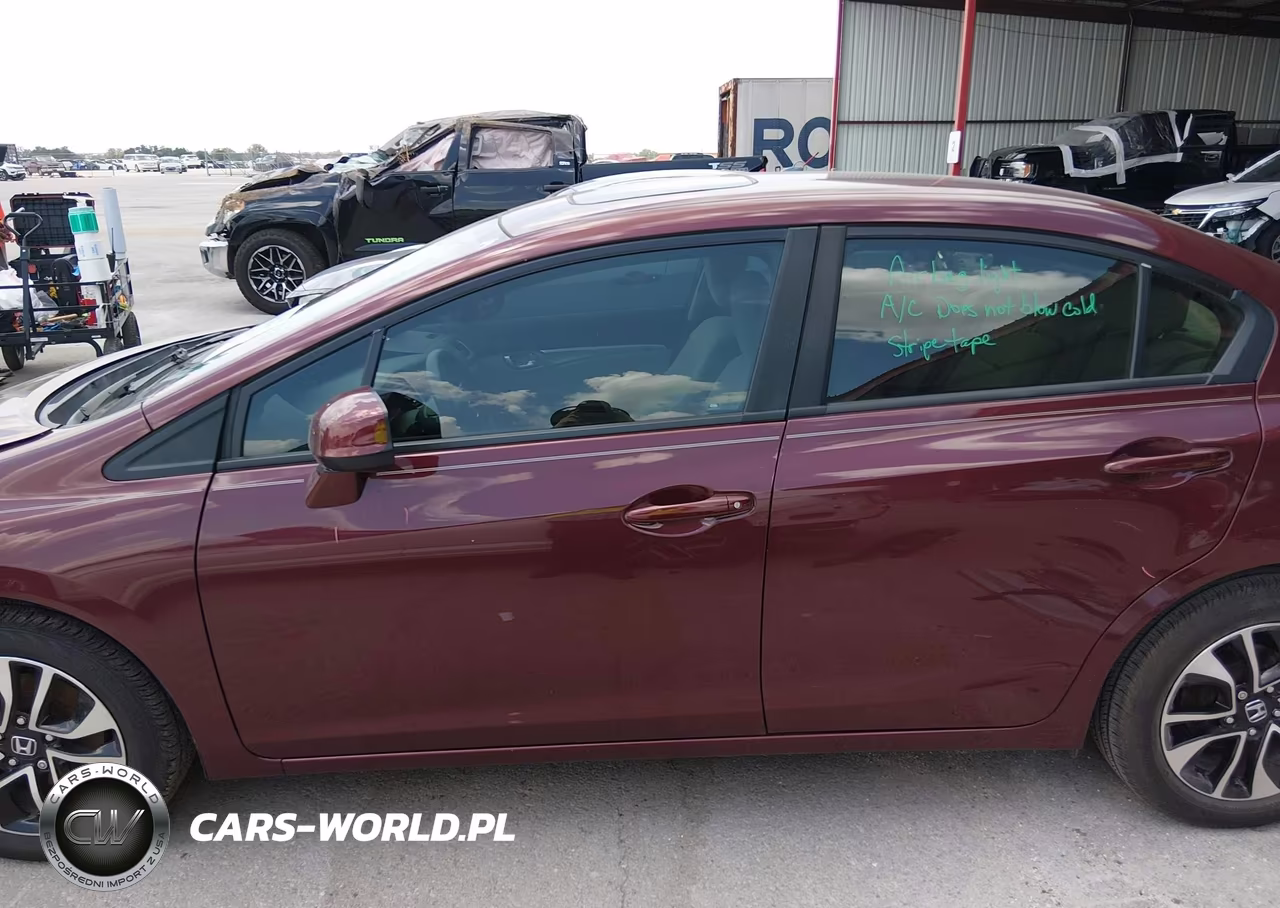 2013 Honda Civic Ex VIN:2HGFB2F86DH539335 - 15