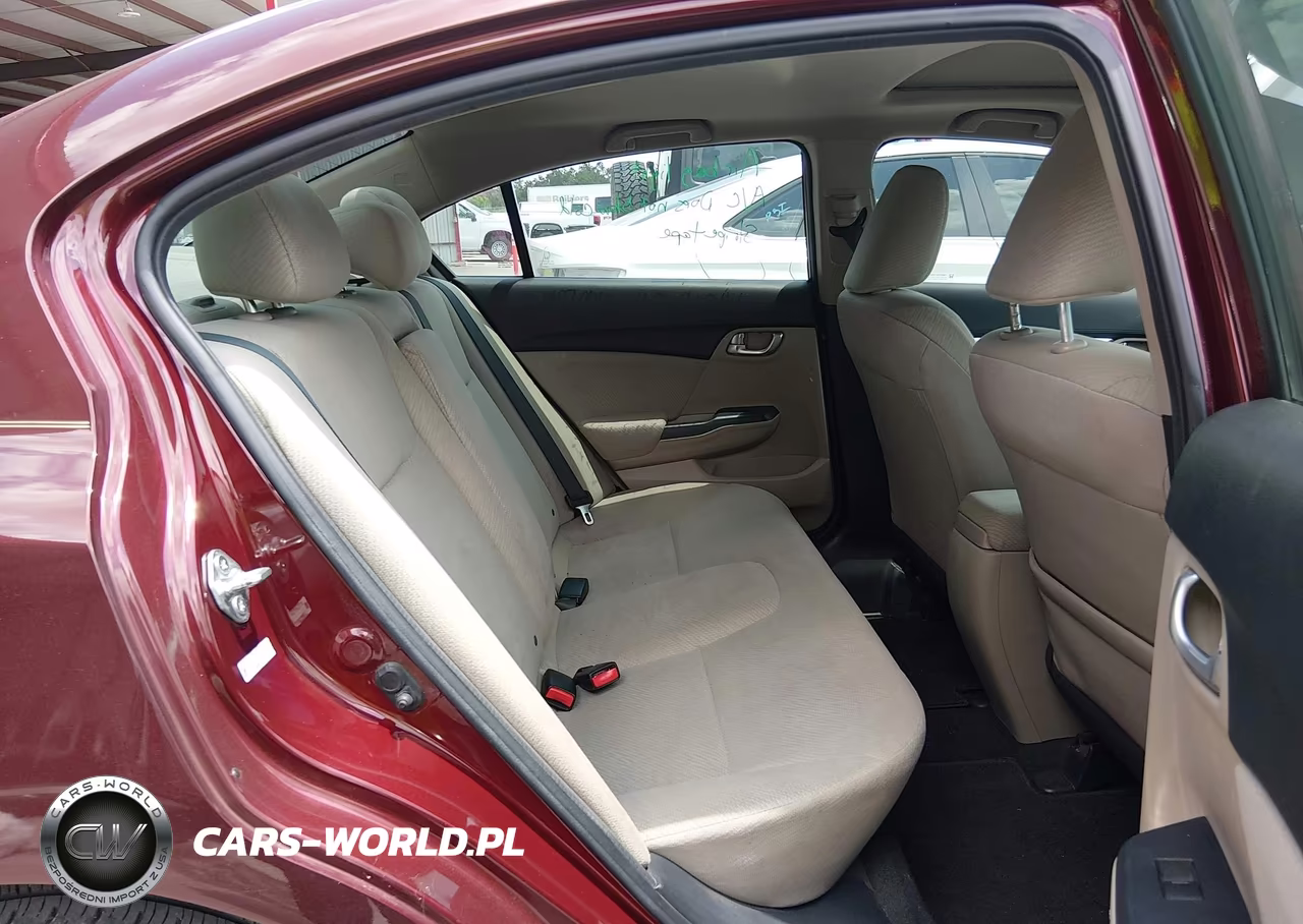 2013 Honda Civic Ex VIN:2HGFB2F86DH539335 - 8