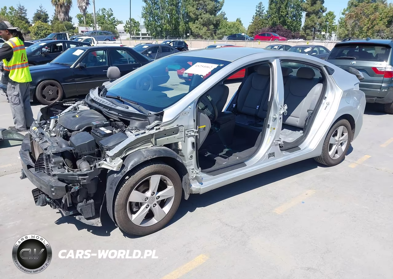 2013 Hyundai Elantra Gls VIN:5NPDH4AEXDH374426 - 2