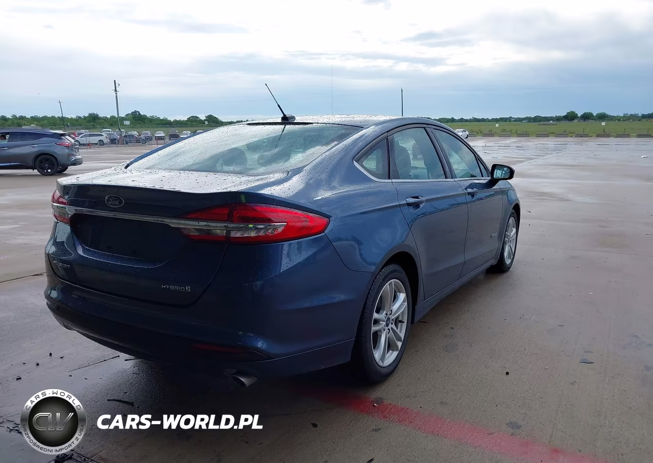 2018 Ford Fusion Hybrid S VIN:3FA6P0UU3JR209470 - 4